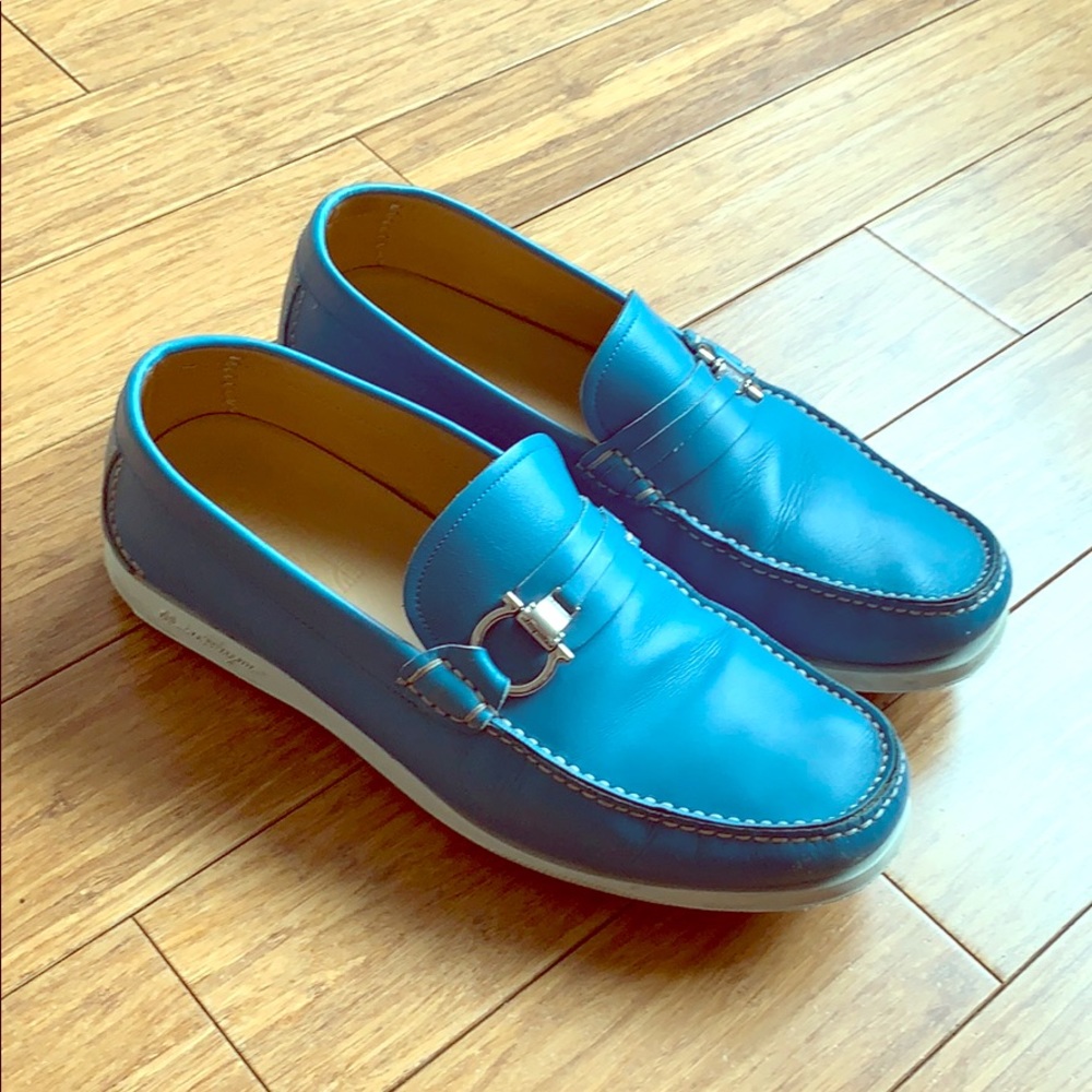 Salvatore Ferragamo men’s loafers size 10 EE